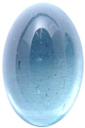 Aquamarine cabochon 11.66 cts.